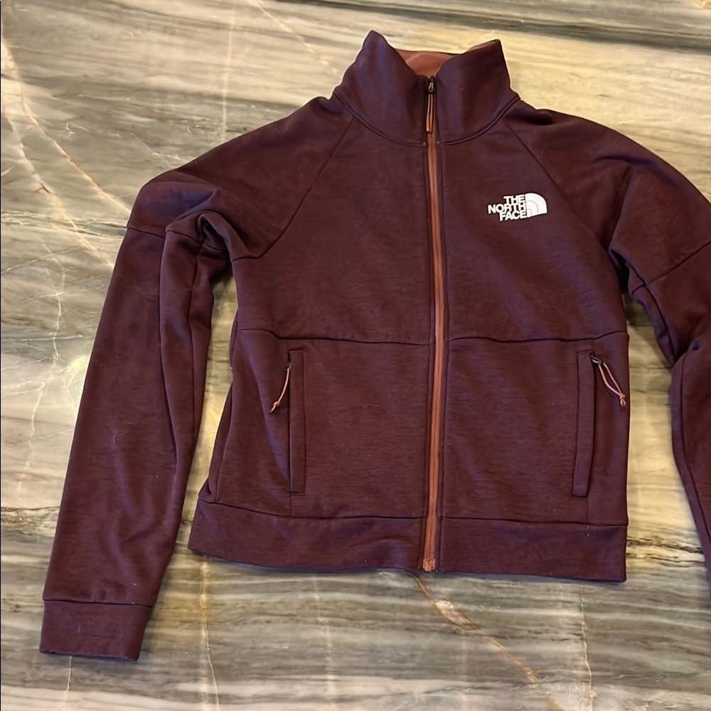 The North Face Purple Full-Zip Jacket